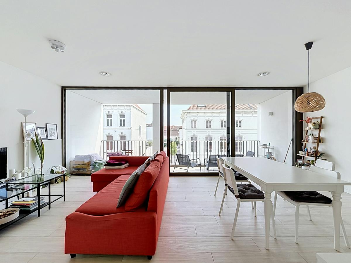 Appartement met 2 slaapkamers en zeer ruim terras te Gent - foto 2