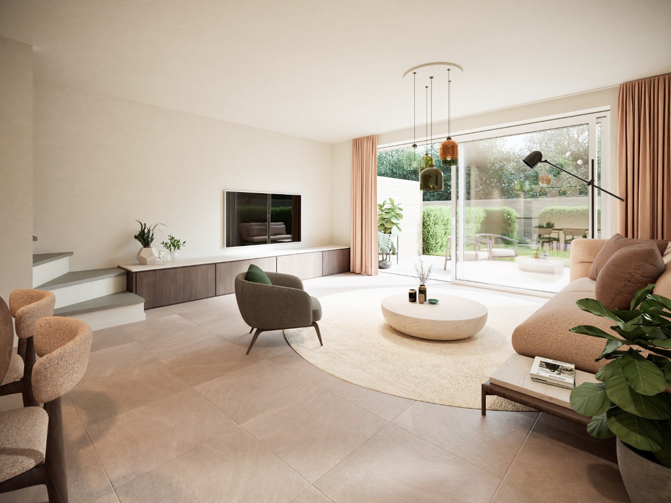 Knappe halfopen nieuwbouwwoning met 3 slpk., autostaanplaats, kelderberging en tuin - foto 2