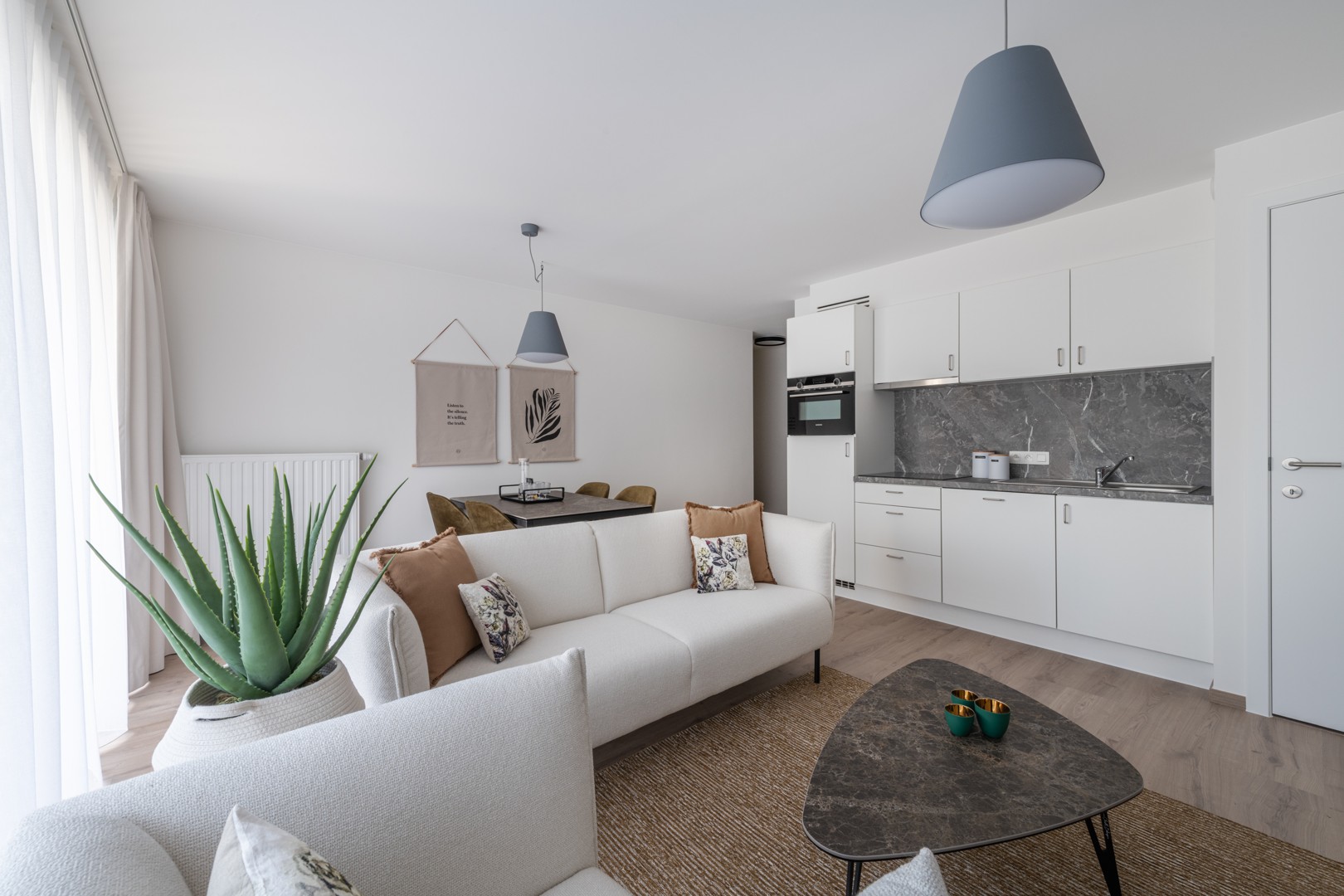 Ruim 2 slaapkamer nieuwbouwappartement in hartje Oostende - foto 4