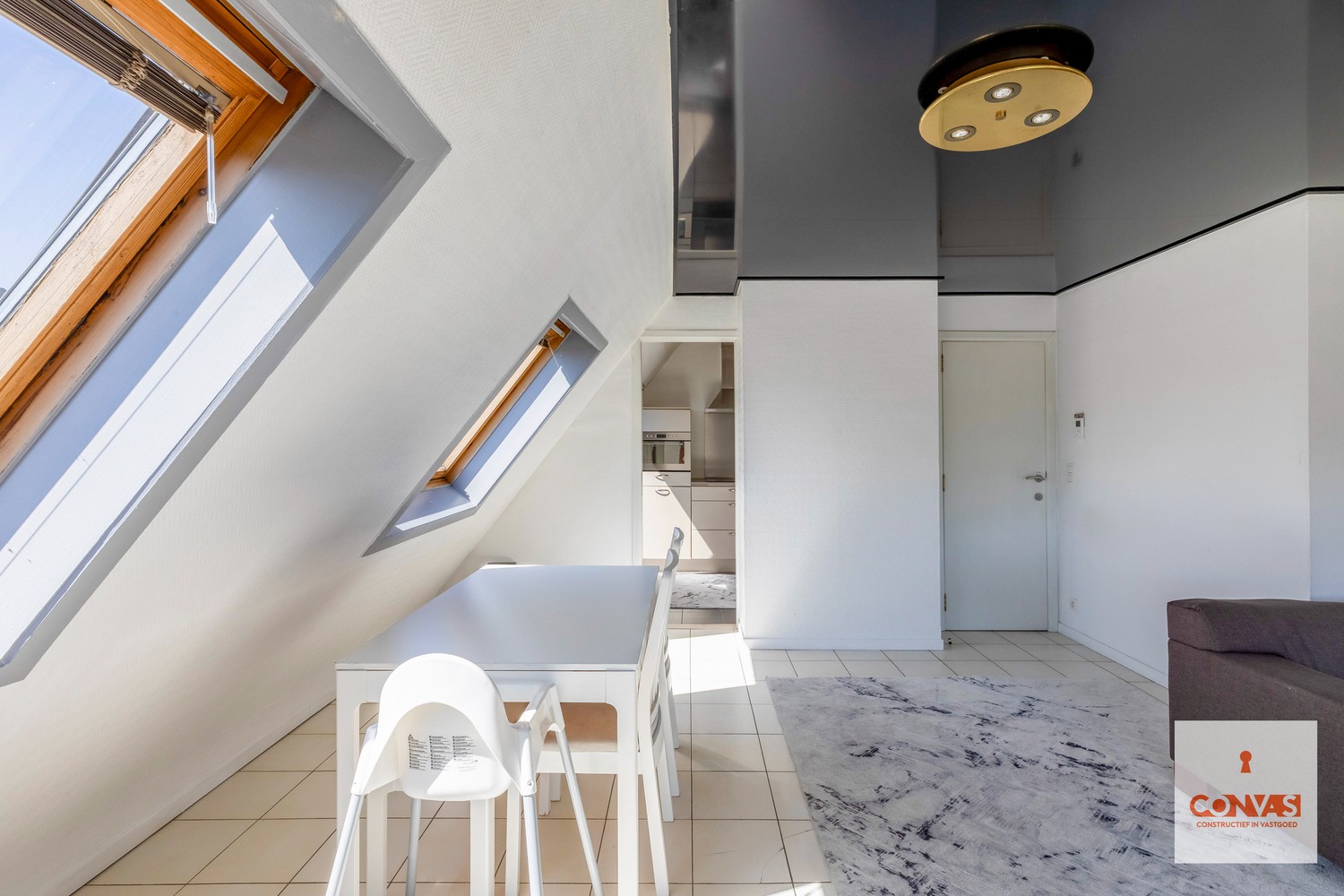 Dakappartement met balkon en 2 slaapkamers - foto 2