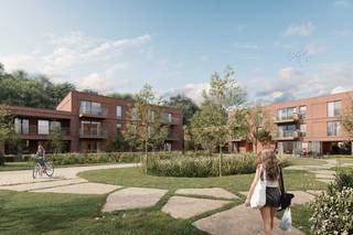 Dit appartement maakt deel uit van het nieuwe woonproject Residentie Flora.<br />Mooi gelegen energiezuinig hoekappartement B2.01 (= 103m²) gelegen op de 2de verd. met zuidwestgericht terras.<br />Inkomhal, vestiareruimte, lichtrijke leefruimte met open keuken voorzien van ingebouwde toestellen , apart toilet, 2 slpks, ingerichte badkamer voorzien van dubbele wastafel en een inloopdouche.<br /><br />Volledige en nog vrij te kiezen binnenafwerking tot en met de laminaat in de slpks. <br />Uiterst energiezuinig (E9= A-Label) dankzij zonnepanelen ( energiedelen), warmtepomp met vloerverwarming (+koeling) en ventilatiesysteem D.<br /><br />Ondergrondse staanplaatsen welke mee dienen aangekocht te worden.<br />Fietsenstalling en lift zijn voorzien. <br />Prijs excl. aankoopkosten en btw. 6% btw mogelijk, ook voor investeerders bij 15-jarige verhuur!<br /><br />Meer info via 09 280 60 60 of info@durabrik.be.<br /><br />Download de brochure op https://www.durabrik.be/nl/nieuwbouwprojecten/boortmeerbeek-wespelaarsebaan <br /><br />* Beelden en oppervlaktes zijn indicatief.