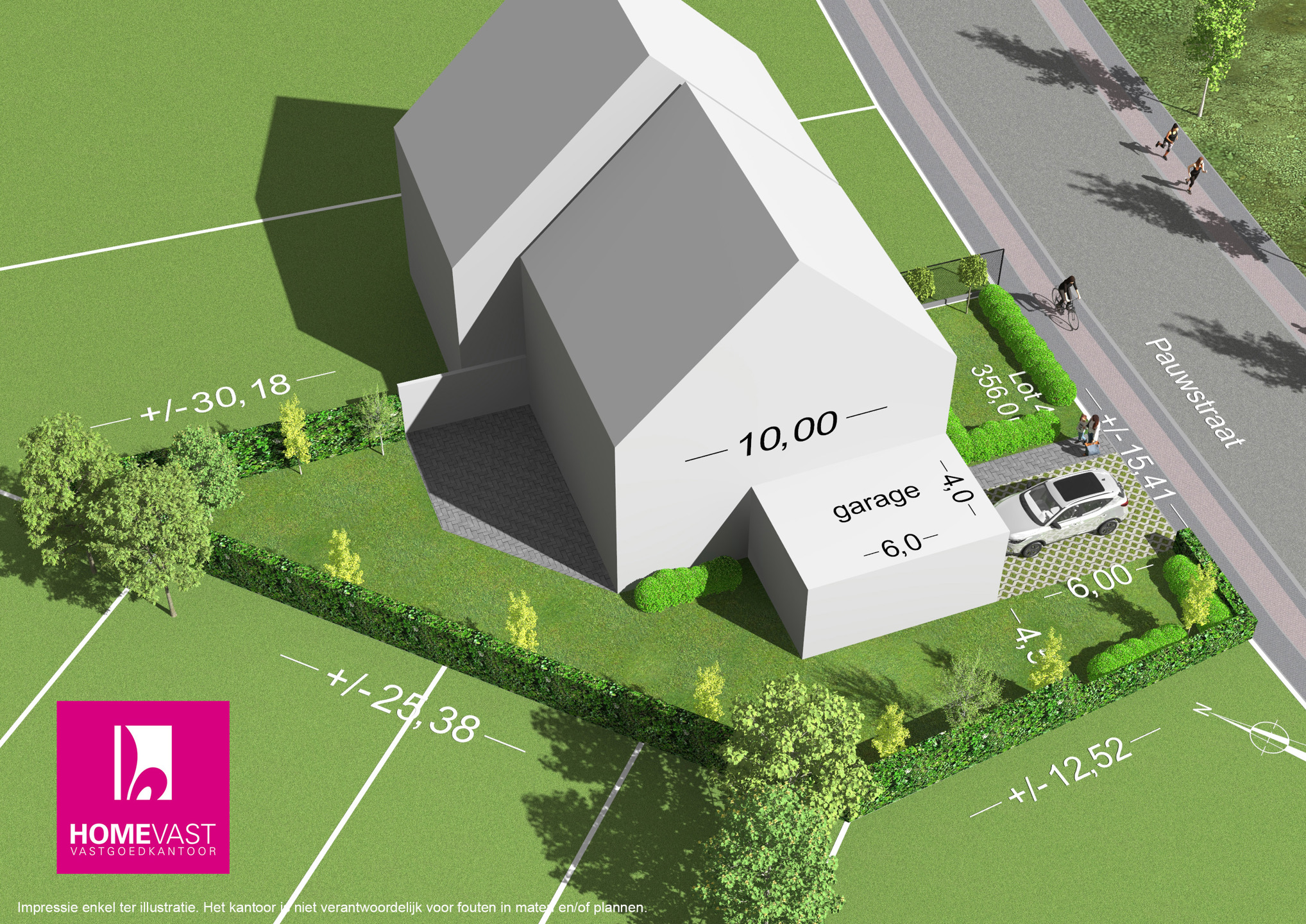 Bouwgrond met mooie perceelbreedte op TOP-ligging in Melsele - foto 3