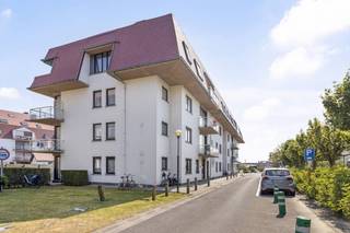 Studio prêt à emménager avec terrasse situé au deuxième étage de la résidence Green Garden, située au calme, Westendelaan 100 à Middelkerke...