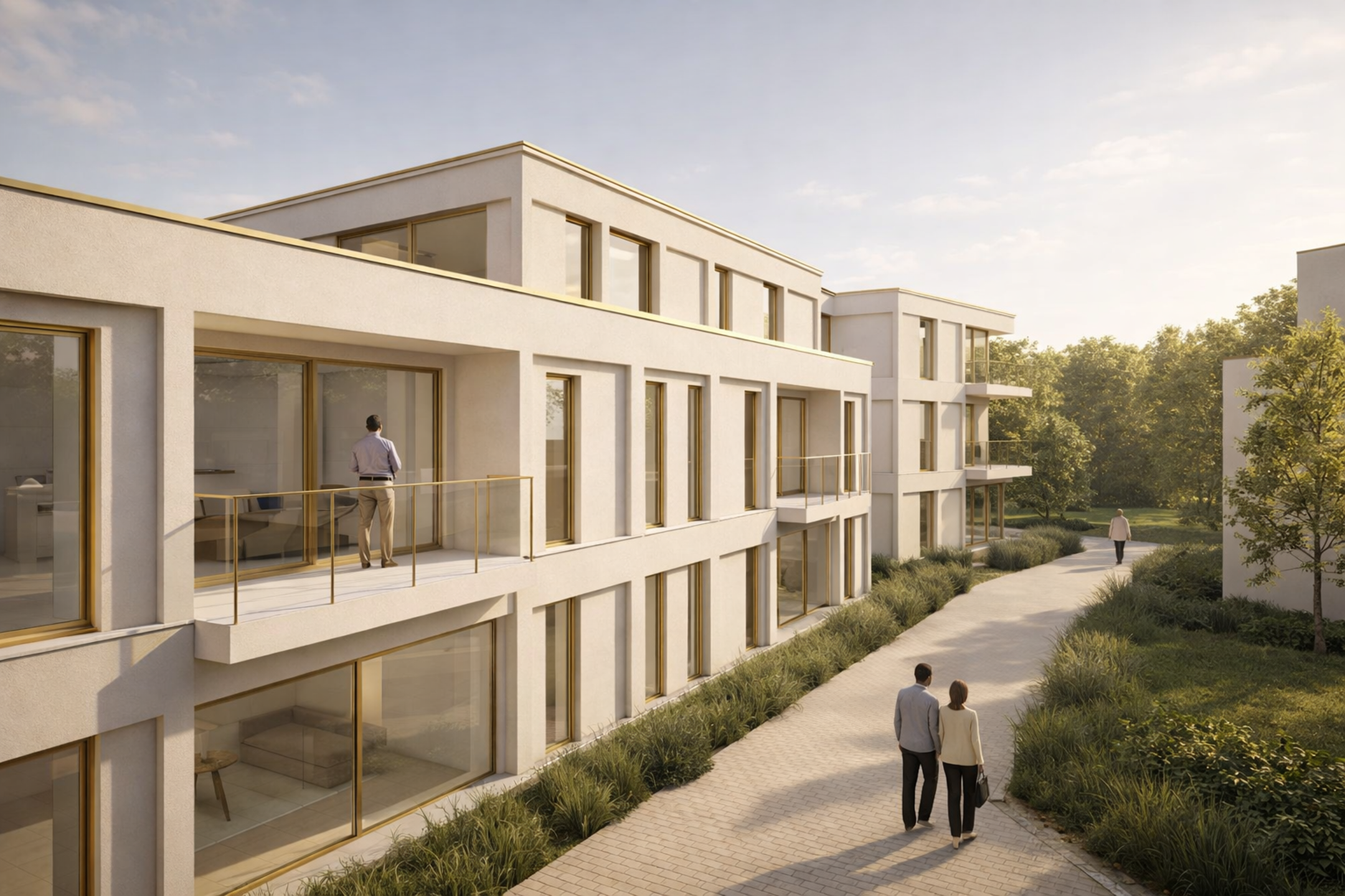 Parkappartementen in een eigen privé park nabij het centrum - foto 5