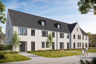 Lot 54: Deze gesloten bebouwing in hedendaagse stijl heeft 3 slaapkamers, een carport, een inrichtbare zolder, een bewoonbare oppervlakte van +/- 185 m² en heeft een perceel van +/- 180 m². De woning is gelegen in de groene rand van Gent. De Dreef biedt niet alleen een mooie mix van bouwstijlen: je leeft er rustig tussen dorp en stad, in een groene enclave die verbonden is met alle voorzieningen. Zo ligt de gezellige buurt op fietsafstand van scholen, winkels en het station. De stijlvolle woningen liggen in een autoluwe straat, maar de wijde wereld (en ook het werk) blijven vlot bereikbaar met de wagen.<br /><br />Interesse of vragen? Meer info op matexi.be/oostakker of contacteer vrijblijvend onze sales consultant op 09 298 11 05.<br />