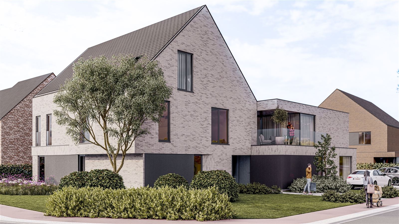 Gelijkvloers appartement met 1 slaapkamer en tuin.(A02)  - foto 1