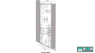 <p><span>In een rustige, kindvriendelijke straat tussen de Schotense Vaart en het bruisende centrum van Schoten vind je deze moderne gezinswoning met tuin. De woning heeft een strakke, eigentijdse gevel en is gebouwd volgens de huidige bouw- en energienormen. Dankzij de centrale ligging zijn alle voorzieningen, invalswegen (Ring en E19) en het openbaar vervoer vlot bereikbaar. Ook het centrum van Antwerpen ligt op korte afstand — ideaal voor wie rustig wil wonen met de stad binnen handbereik.<br /><br />De woning wordt verkocht casco (ruwbouw winddicht), waardoor de nieuwe eigenaar de volledige afwerking naar eigen smaak kan realiseren. Zo creëer je zelf de thuis die perfect bij jou past.</span></p><p><span> </span></p><p><span>Let op: de getoonde renders zijn illustratief. Afwerking is niet inbegrepen.</span></p><p><span>Verkoop onder het registratie-stelsel (12%)</span></p><p><span> </span></p><p><span>Grootste troeven:</span></p><p><span>-Centrale locatie</span></p><p><span>-EPB voorontwerp beschikbaar</span></p><p><span>-Tal van mogelijkheden </span></p><p><span>-Gezellige tuin (57m²)</span></p><p><span> </span></p><p><span>(Huidige) indeling:</span></p><p><span>-GLVL: ruime inkomhal (20m²) met vestiaire en bergingsmogelijkheden die toegang biedt tot het aparte WC. Aansluitend bevindt zich de keuken (10m²) die naadloos overgaat in de ruime living (35m²). Vanuit de living is er toegang tot leuke zuidwestgerichte tuin (57m²).</span></p><p><span>-V1: de nachthal geeft toegang tot de badkamer (9m²) met mogelijkheid ligbad, douche en WC alsook de 2 ruime slaapkamers (14m² &amp; 13m²), waarvan de grotere zich aan de achterzijde bevindt en de kleinere langs voorzijde.</span></p><p><span>-V2: op het bovenste verdiep bevindt zich de 3</span><span><sup>de</sup></span><span> ruime slaapkamer (23m²).</span></p><p><span> </span></p><p><span>Voor meer informatie kan u terecht bij Area Partners. Info@area.be of 03/284.60.60</span></p>
