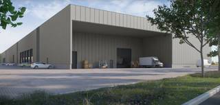 BTS Magazijn van 13.850m² te huur op strategische ligging E19/E34 en directe ligging aan het Kanaal Dessel-Turnhout-Schoten, met of zonder...