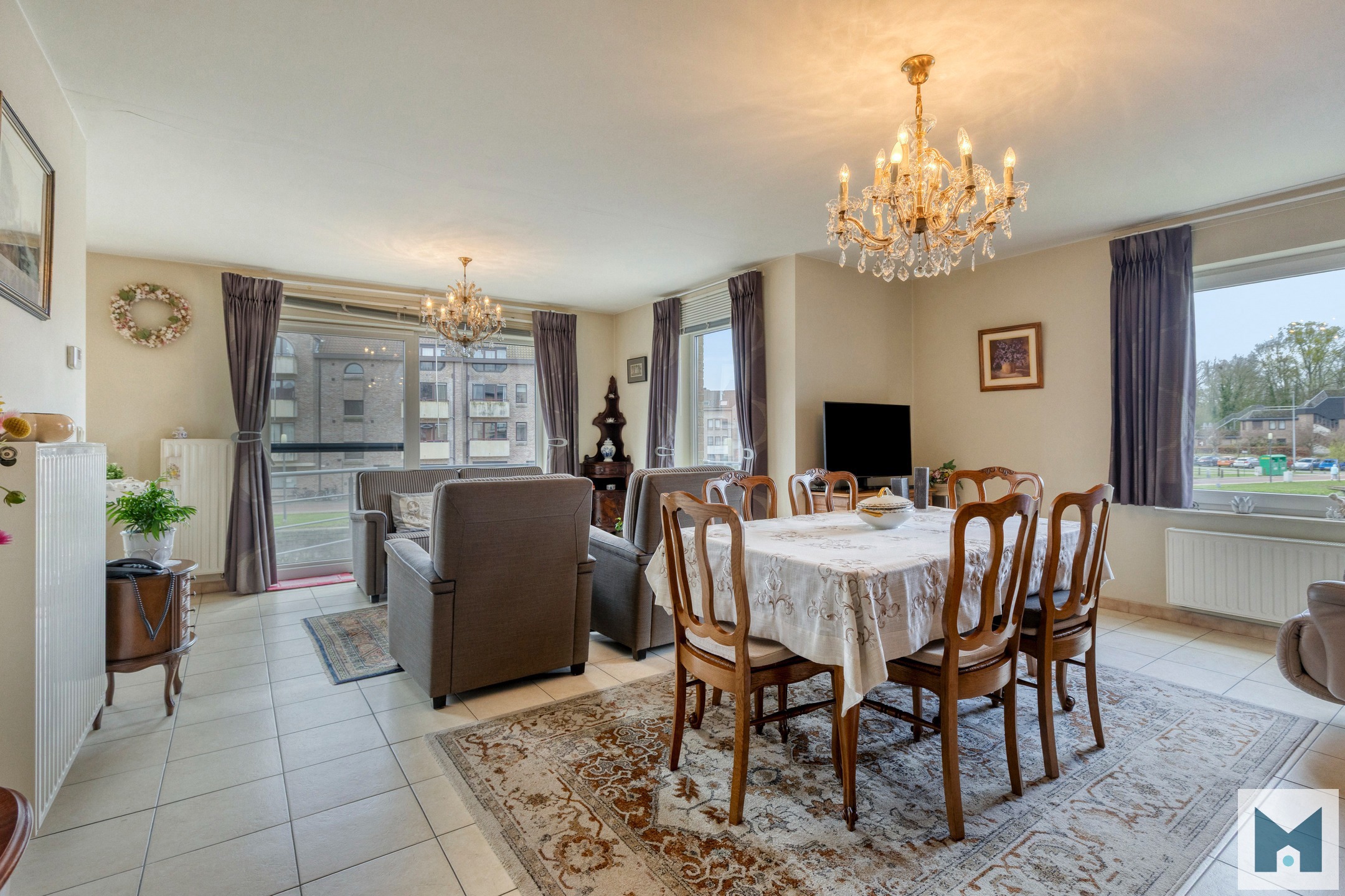 Lichtrijk app. met 2 slpks en prachtig zicht op het water! - foto 4