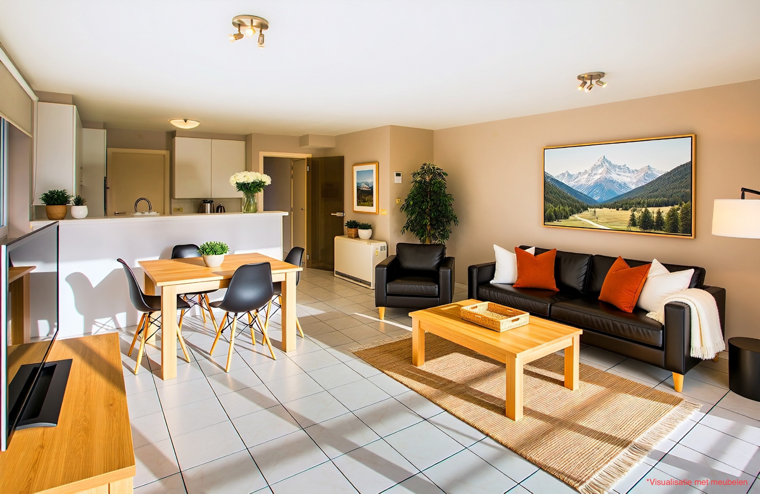 Lichtrijk 2-slaapkamerappartement met zongericht terras in Middelkerke - foto 2