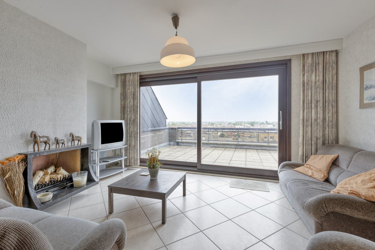 Penthouse à vendre à Blankenberge avec une très grande terrasse ensoleillée - photo 2