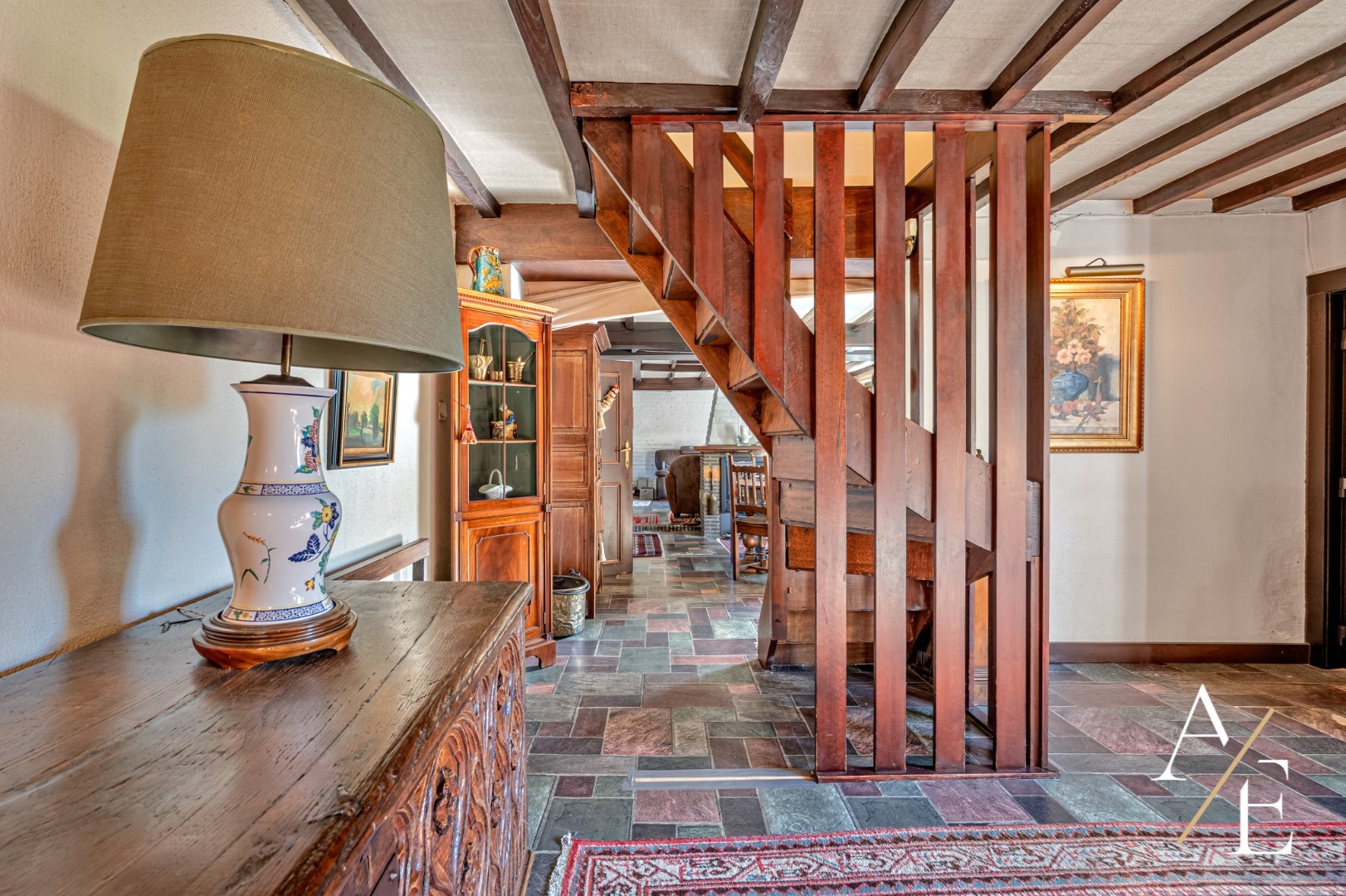 Authentieke half-open fermette “Windekind” in hartje Aaigem - foto 5