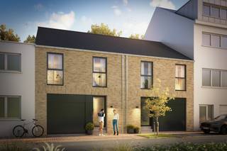 Hectaar bouwt twee energiezuinige en praktisch ingerichte nieuwbouwwoningen te Wemmel.<br />De woningen zijn gelegen in een rustige straat, doodlopende straat maar toch zeer centraal nabij het centrum en verschillende winkels. Ideaal voor mensen die bereikbaarheid zoeken maar vooral rust.<br /><br />Bij elke woning krijgt de koper de kans om volledig inspraak te hebben in de inrichting en afwerking van de woning. In samenspraak met onze betrouwbare partnerleveranciers kies je zelf de materialen en afwerking volgens smaak en budget – zo maak je van deze woning écht jouw thuis.<br /><br /><strong>Indeling Lot 01:</strong><br />Gelijkvloers: Inkomhal met gastentoilet, ruime leefruimte met open keuken en een inpandige garage<br />Verdieping: Nachthal met apart toilet, 3 ruime slaapkamers (12m² - 11,12m² - 11,34m²), badkamer uitgerust met ligbad, inloopdouche en dubbele lavabomeubel<br />Zolder: Toegankelijk via het zolderluik - ideaal als extra opbergruimte<br /><br /><strong>Troeven van deze woning:</strong>
<ul>
<li>Energiezuinig wonen</li>
<li>Lucht/water warmtepomp, zonnepanelen en vloerverwarming </li>
<li>Zuidwest gerichte tuin</li>
<li>Regenwaterput 7.500l aangesloten op toiletten/wasmachine/buitenkraan</li>
<li>Inpandige garage</li>
</ul>
Wens je meer informatie, contacteer ons voor meer informatie of een afspraak op kantoor te Asse. Plannen kan u terugvinden via www.hectaar.be<br />(Foto's zijn referentiebeelden van voorgaande projecten)