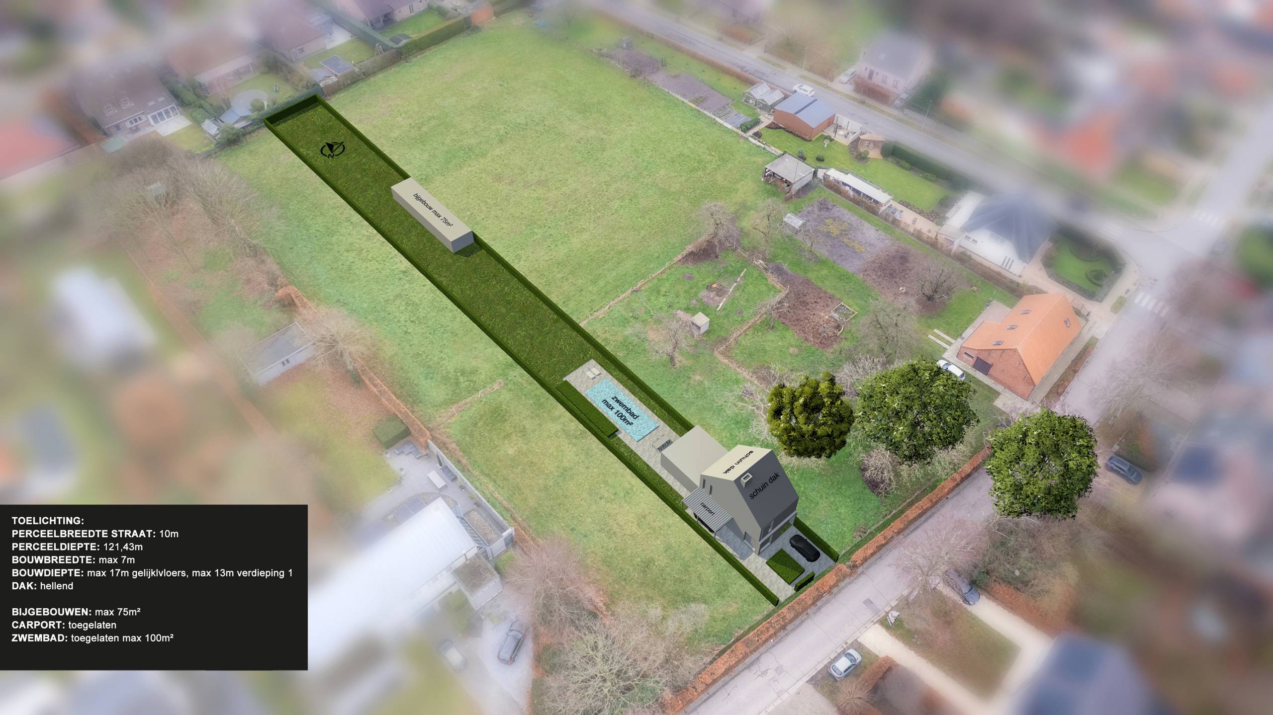 Perceel bouwgrond voor halfopen bebouwing te Putte- Kapellen - foto 2