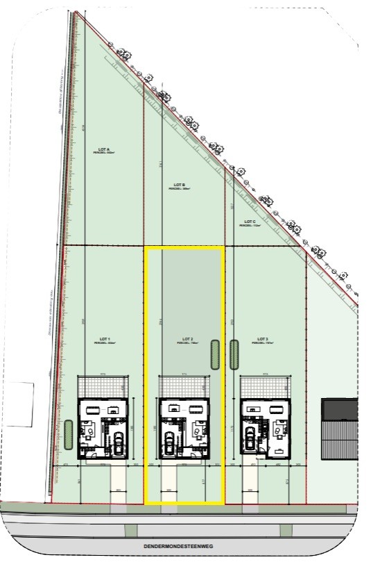 Ruim zuidgericht perceel bouwgrond zonder bouwverplichting in Destelbergen - foto 3