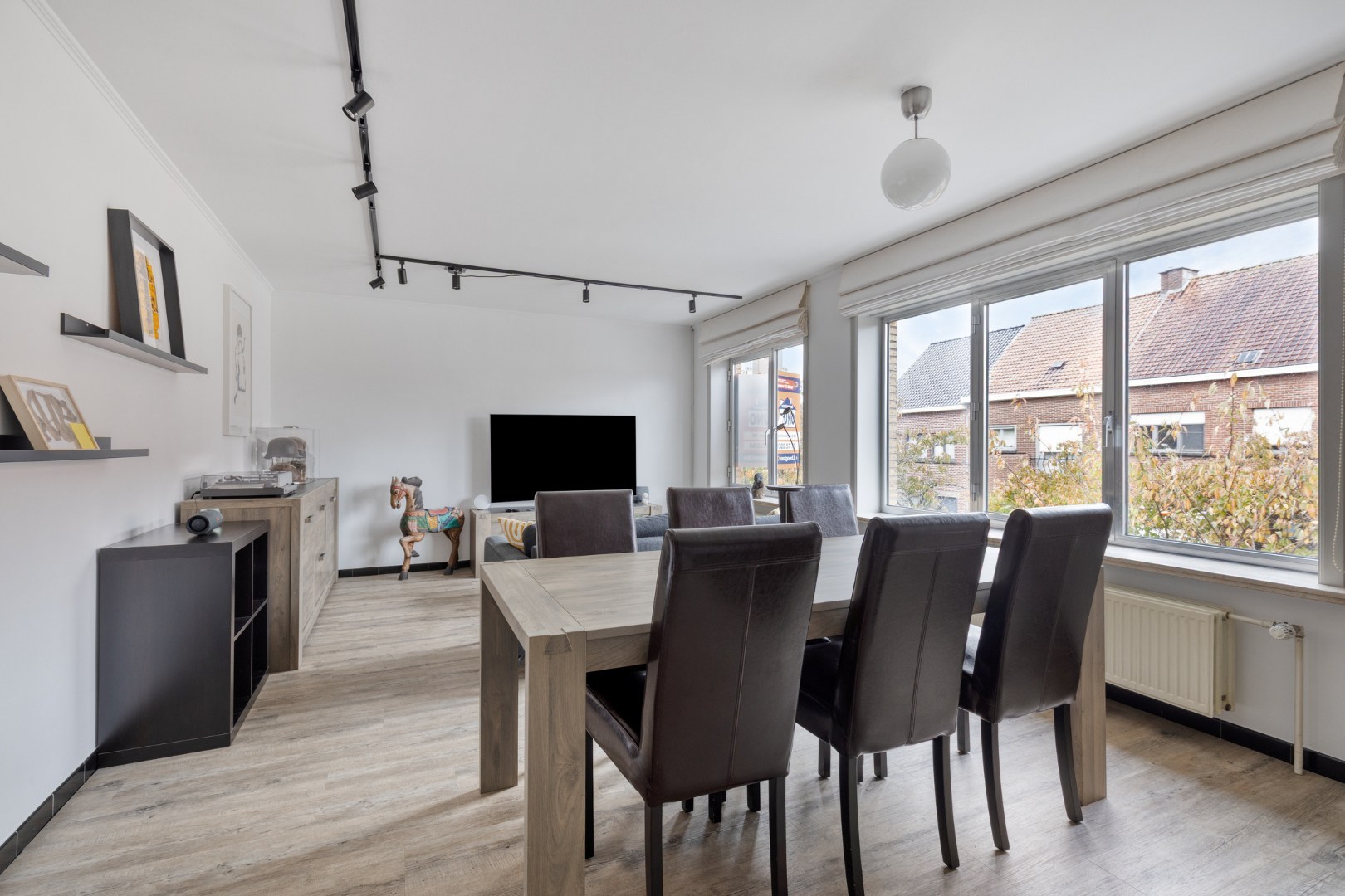 Ruim tweekamerapp. in Bevegem met dubbele garage! - foto 4