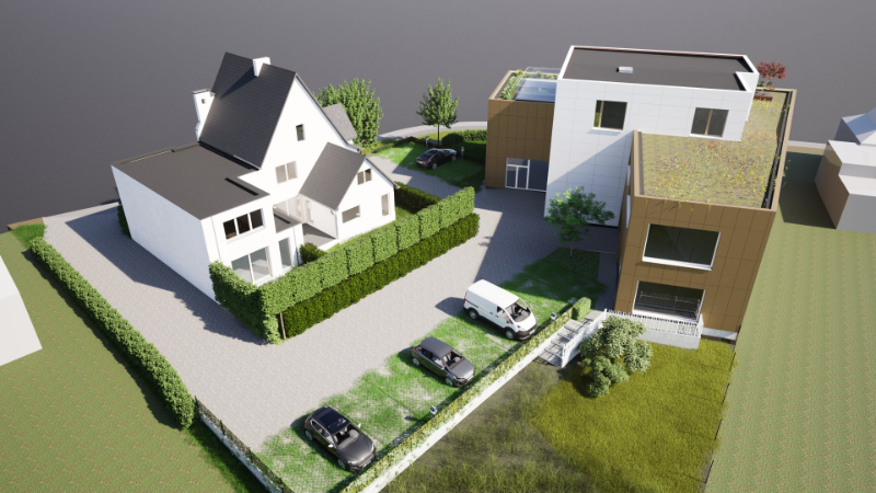 Projectgrond van 20a21 + woning HOB + bouwgrond voor een HOB - foto 4