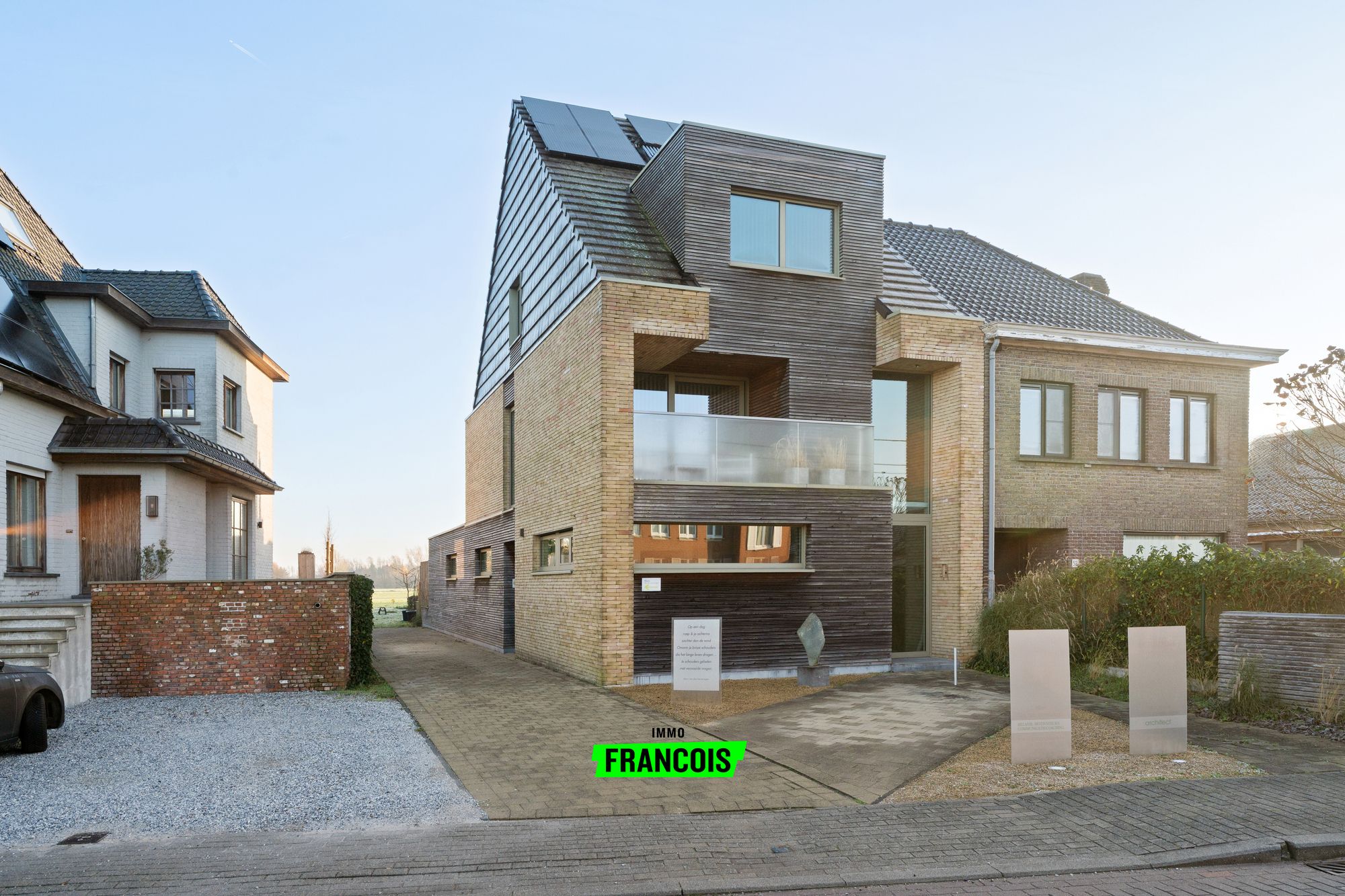 Uitzonderlijk vastgoed | Architecturaal gebouw met 2 appartementen in het groen te koop in Belzele. - foto 2