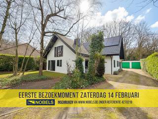 1ste bezoekdag zaterdag 14 februari! Inschrijven kan via www.nobels.be onder referentienummer 4270219.INSTAPKLARE VILLA, gelegen aanpalend aan het...