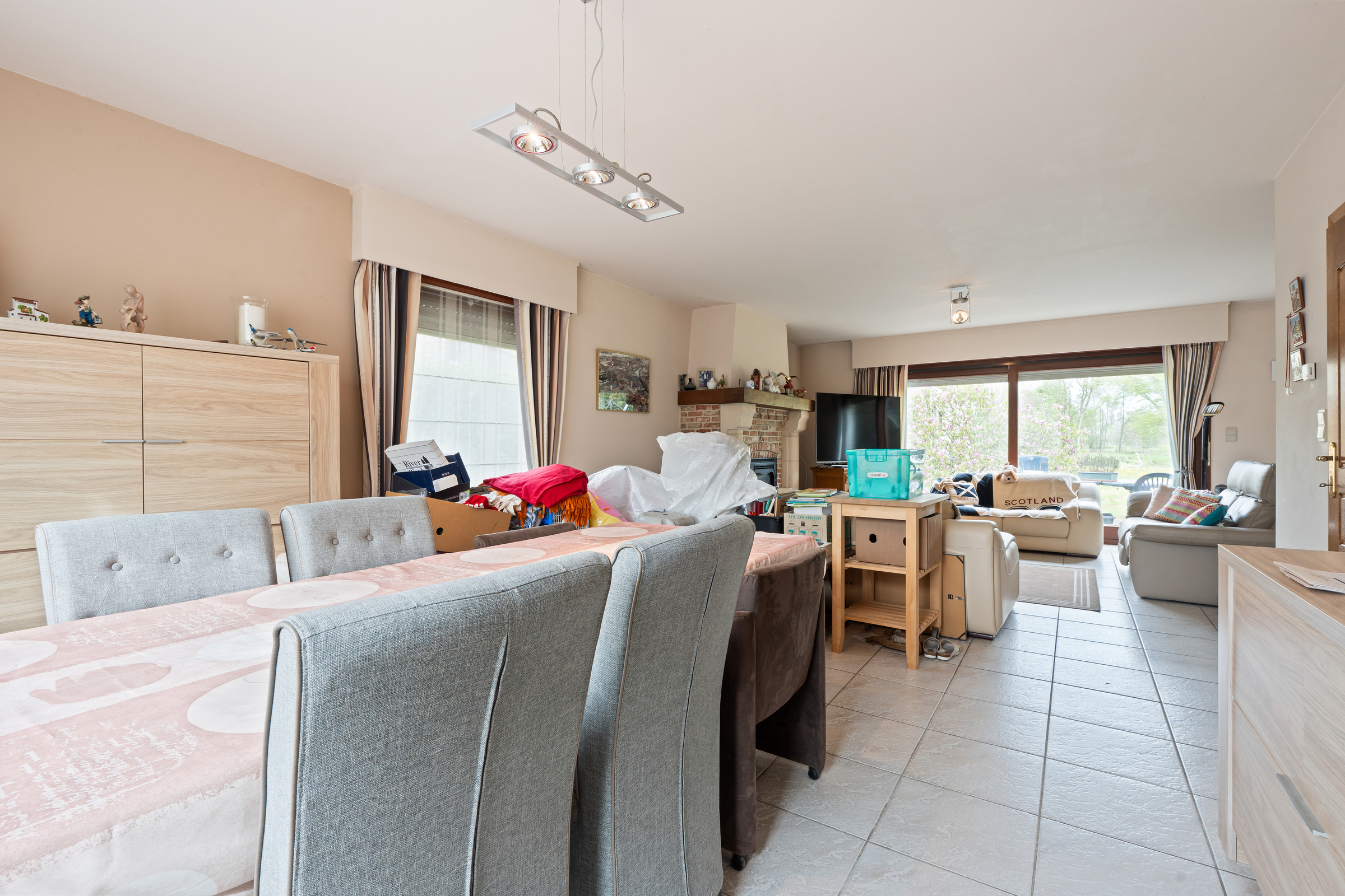 Vrijstaande woning met grote tuin in Grembergen - foto 4