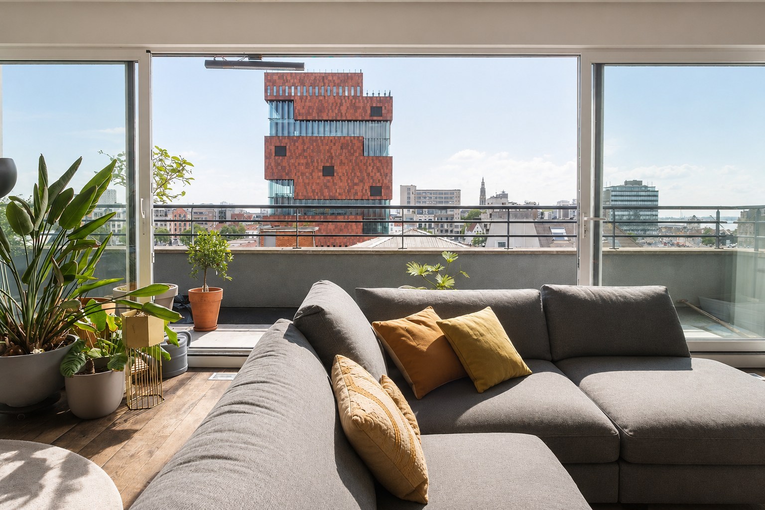 Luxe penthouse met 3 terrassen en Schelde zicht - foto 3