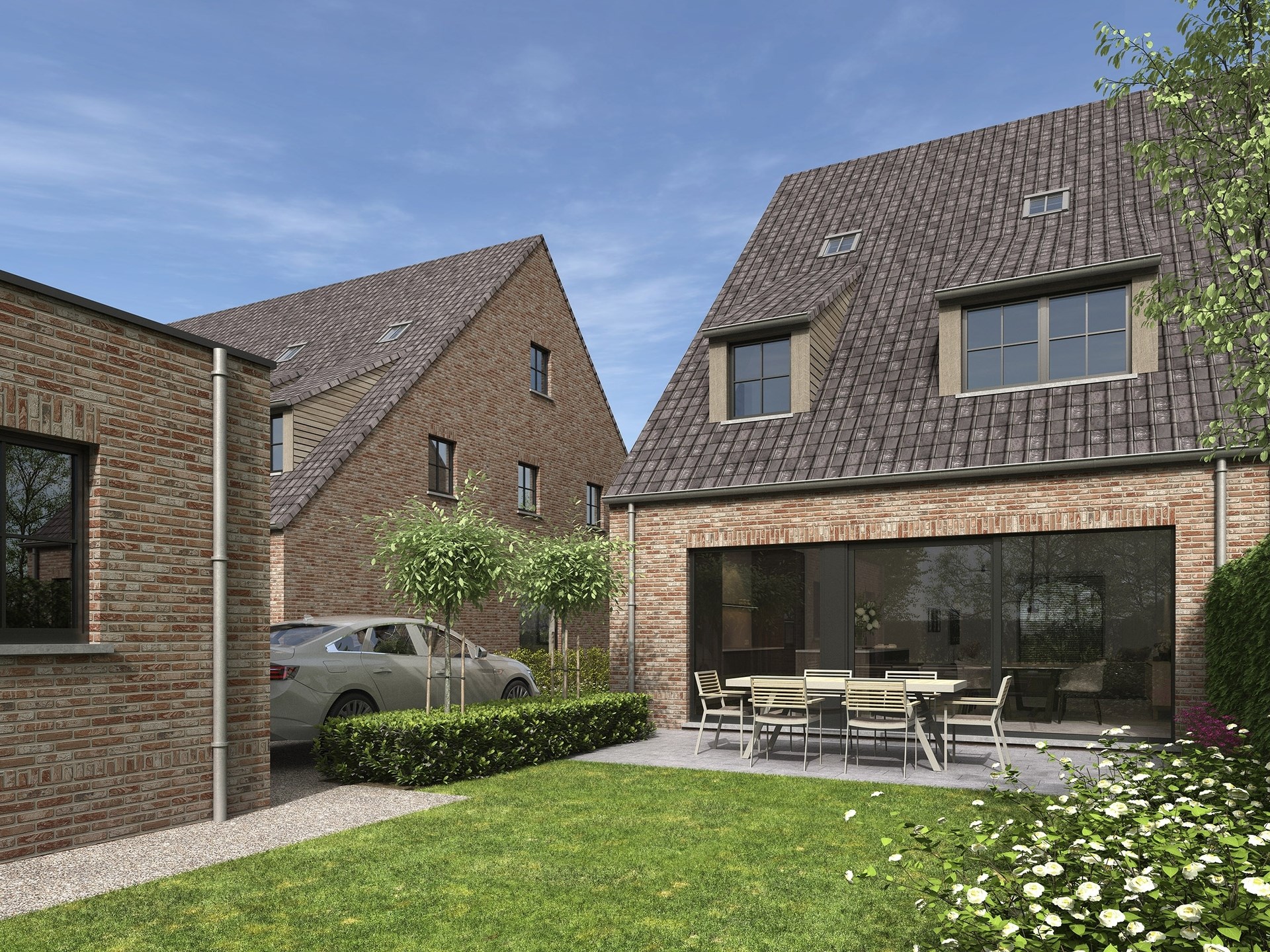 Kleinschalig woonproject met 4 bouwgronden – Heiplasstraat, Lede (LOT 1-4) - foto 5