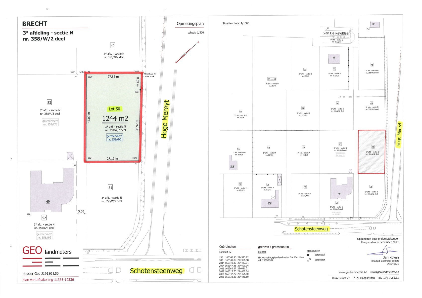 bouwgrond 1244m² voor OPEN bebouwing - foto 1
