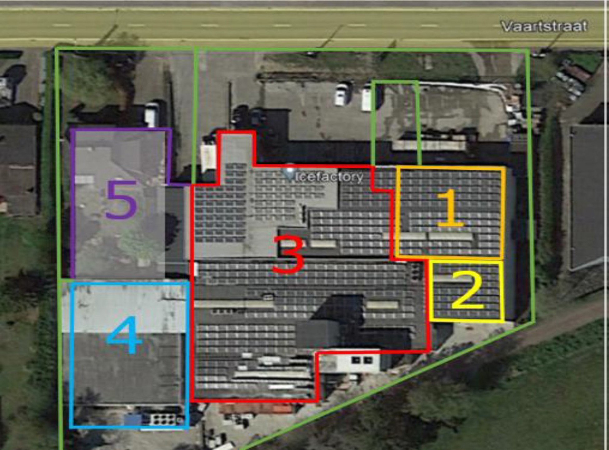 Bedrijfsgebouw  voor voeding met koelruimtes, loskades, parking - foto 2
