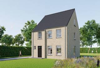 Zeer rustig en natuurlijk gelegen, energiezuinige nieuwbouwwoning aan de Berkvenstraat te Mol met moderne architectuur, eigentijdse uitstraling...