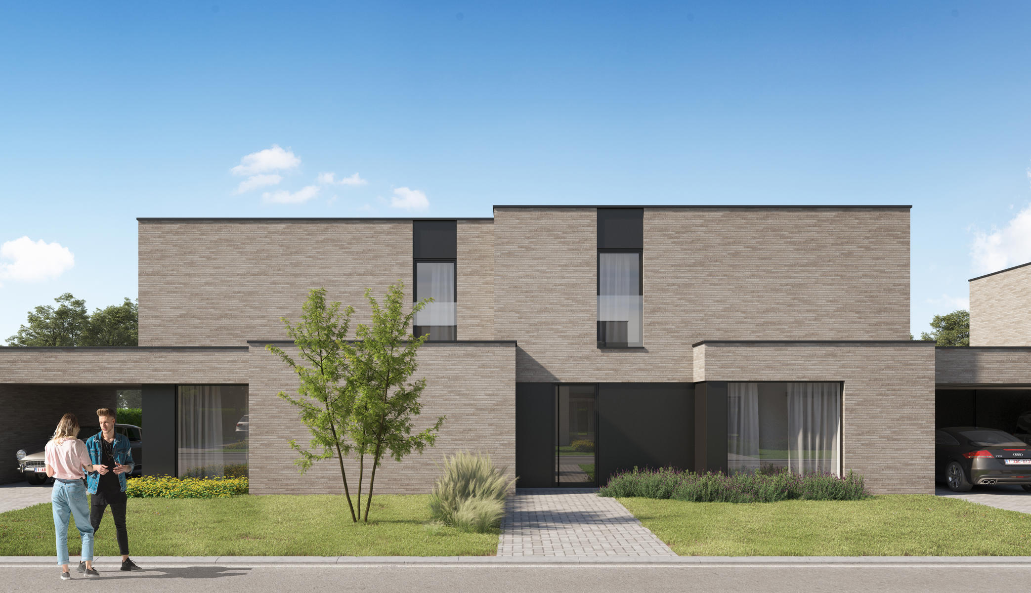 Moderne, halfopen woning - foto 1