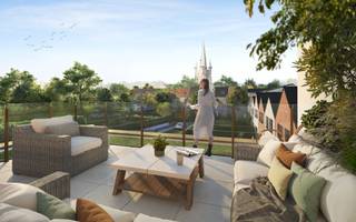 Corneel is een doordacht woonproject met een mix van 12 stijlvolle appartementen en 5 moderne eengezinswoningen. Het parkeren gebeurt volledig ondergronds, wat bijdraagt aan een aangename en rustige buurt. Voor fietsers is er een ruime fietsenstalling voorzien, en ook ondergronds zijn private bergingen beschikbaar — ideaal voor wie extra opbergruimte kan gebruiken.<br /><br />Het project richt zich tot een breed publiek: jong of oud, voor eigen bewoning of als investering.<br /><br />Alle woningen en appartementen zijn uitgerust met vloerverwarming. In combinatie met de geothermische warmtepompen zorgt dit op een bijzonder energiezuinige manier voor aangename warmte tijdens de winter en verkoeling in de zomer.<br /><br />De residentie is kleinschalig opgezet en omvat een gelijkvloers, een eerste en een tweede verdieping. Er is bewust gekozen voor een gevarieerd aanbod van één-, twee- en drie-slaapkamerappartementen. Sommige zijn compact ontworpen voor wie prijsbewust wil kopen, terwijl andere ruimer zijn uitgewerkt voor wie comfort en luxe verkiest.<br /><br />Elk appartement beschikt over een aangename buitenruimte in de vorm van een royaal terras, eventueel gecombineerd met een tuintje. Daarnaast zijn er ook enkele appartementen en penthouses met uitzonderlijke leefterrassen die een prachtig buitengevoel creëren.<br /><br />Binnenin staat beleving centraal. De grote ramen zorgen voor overvloedig daglicht en versterken, samen met de open uitzichten, het gevoel van ruimte.<br /><br />Voor de afwerking wordt gebruikgemaakt van duurzame, hoogwaardige materialen. Er zijn ruime budgetten voorzien, zodat elke koper zijn eigen accenten kan leggen. Bovendien bieden onze leveranciers een persoonlijke begeleiding op maat aan, zodat het keuzeproces vlot en zonder stress verloopt.