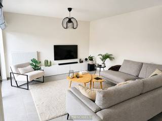 Te huur, exclusief 2 slaapkamer appartement met terras en garage in centrum van Oudenaarde!LUXUEUS en ENERGIEZUINIG nieuwbouwappartement in het...