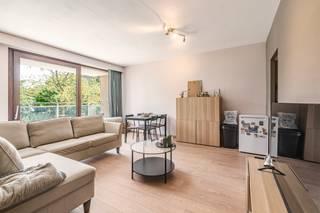 <p>Te koop: Lichtrijk appartement op een rustige locatie aan het Rucaplein te Wilrijk.<br /><br />Dit perfect onderhouden appartement combineert comfort, rust en een uitstekende ligging nabij het Middelheimpark. De voorbije jaren heeft het appartement én het gebouw recente renovaties ondergaan, waardoor u meteen kan genieten van een instapklare thuis. Dankzij de ligging aan de achterzijde van het gebouw geniet u hier van een aangename stilte, terwijl de grote raampartijen zorgen voor veel natuurlijk licht in de leefruimte. Winkels, scholen, openbaar vervoer, het ziekenhuis en belangrijke invalswegen bevinden zich in de directe omgeving, wat deze locatie bijzonder praktisch maakt. Een ideale opportuniteit voor wie een appartement zoekt in Antwerpen met een vlotte bereikbaarheid en een rustige woonomgeving.<br /><br />Belangrijkste ruimtes:<br />• Ruime woonkamer met veel lichtinval en voorzien van ingemaakte kasten<br />• Recent gerenoveerde keuken uitgerust met inductiekookplaat, combi-oven, vaatwasser en koelkast met vriesvak<br />• Slaapkamer<br />• Vernieuwde badkamer met ligbad, wastafel in meubel en aansluiting voor wasmachine en droogkast<br />• Apart toilet met handenwasser<br />• Inkomhal met parlofoon<br />• Terras met zicht op groen<br /><br />Troeven:<br />• Smaakvol vernieuwd en perfect onderhouden appartement<br />• Rustige ligging<br />• Incl. kelderberging<br />• Recente renovaties zoals: achtergevel en terrassen, verwarmingsketel, dak, vloeren, ingemaakte kasten, keuken, badkamer<br /><br />Neem vandaag nog contact op voor een bezoek. JOUW DROOMAPPARTEMENT. ZO GEVONDEN!</p>