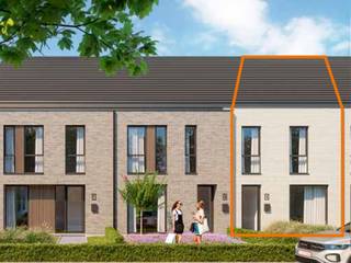 Moderne gesloten <strong><span>energiezuinige woning </span></strong>(<span>270 m²) </span>met 3 slaapkamers, een fietsenberging, autostaanplaats en een tuin met west-oriëntatie. <br />Op het gelijkvloers vind je de inkomhal met apart gastentoilet, leefruimte en keuken. Op de eerste verdieping vind je 3 slpk., een berging, aparte toilet en badkamer. De zolder kan optioneel worden afgewerkt.<br /><br />Meer info? Contacteer ons via 03 808 27 82 of info@matexi.be<br /> 