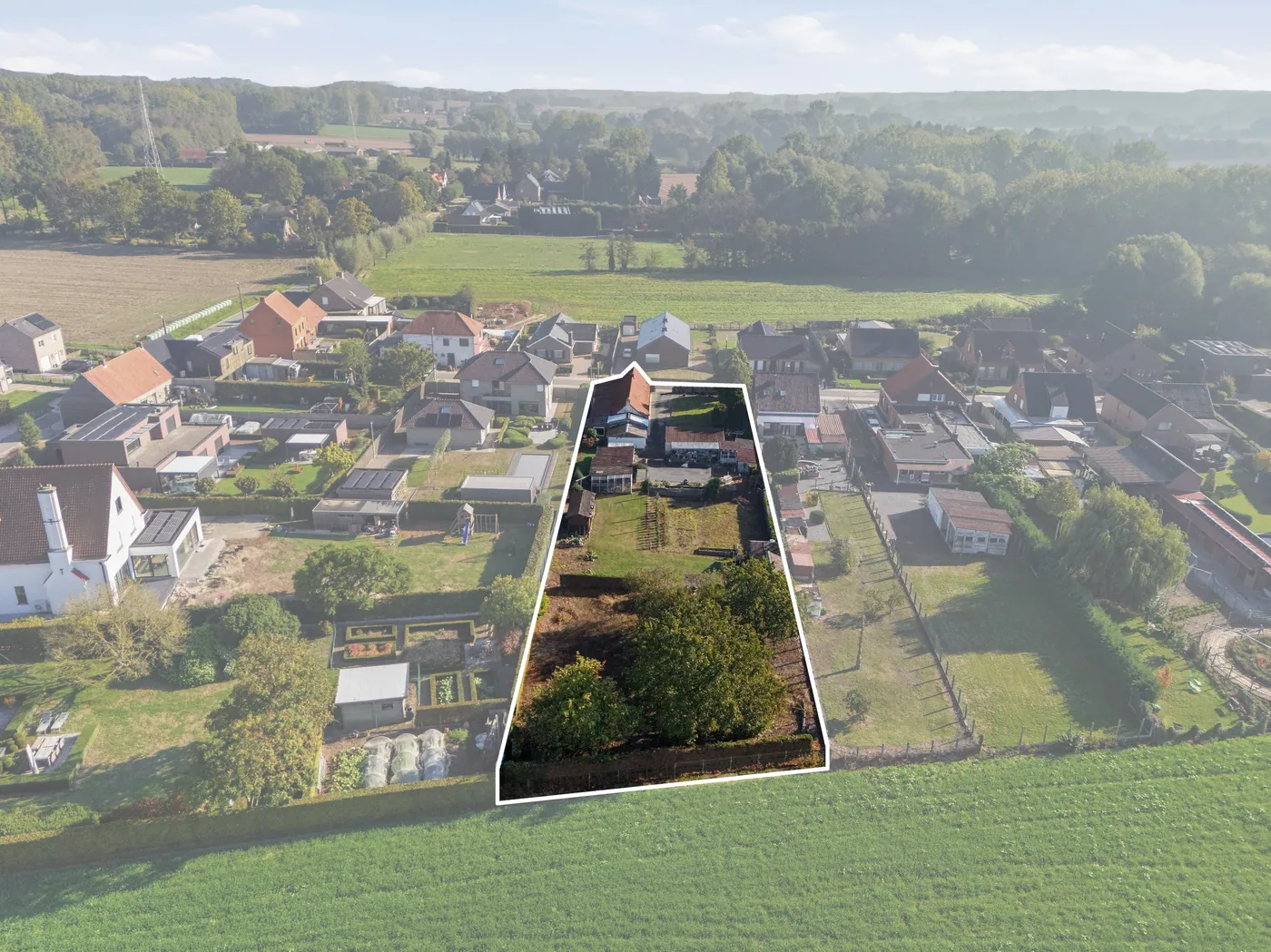 Droomlocatie in Anzegem: 3.550 m² met prachtig landelijk uitzicht - foto 5