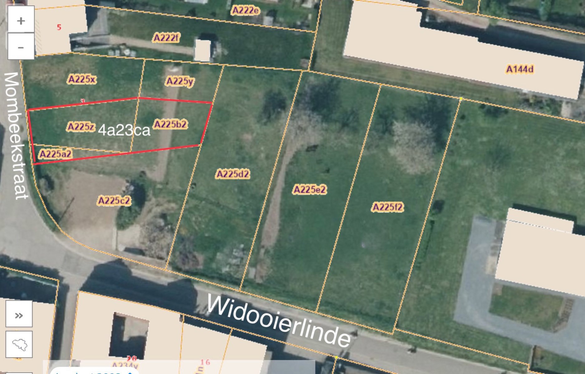 Bouwgrond van 423 m² voor half open bebouwing met grote tuin in Widooie (Tongeren ) met oostelijke oriëntatie - foto 2