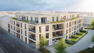 Gevelmetselwerken volop bezig! <br />Residentie Promenade staat voor modern wooncomfort in de charmante gemeente Deerlijk, waar een dorpsgevoel hand in hand gaat met een centrale ligging. De vlotte verbindingen naar steden zoals Kortrijk en Waregem, de nabijheid van recreatiedomein De Gavers, de gezellige buurtwinkels en eetgelegenheden maken van Deerlijk de ideale thuisbasis. Alles wat je nodig hebt is er te vinden, vaak op wandelafstand. <br /><br />In dit project heb je keuze tussen appartementen met 1, 2 of 3 slaapkamers. De appartementen beschikken steeds over een groot terras. Op het gelijkvloers is er een handelsruimte voorzien. In de grote ondergrondse verdieping bevinden zich de autostaanplaatsen, garageboxen, bergingen en fietsenstalling. Alle bewoners kunnen genieten van een groene binnentuin, een leuke extra voor wie op zoek is naar een aangename woonomgeving.<br /><br />De appartementen worden in detail afgewerkt met hoogwaardige materialen en voldoen aan de hedendaagse comforteisen, met veel aandacht voor thermische en akoestische isolatie. Er is overal vloerverwarming en vraaggestuurde ventilatie zorgt voor een gezond klimaat in huis. Met een E-peil van max. 20 doen de appartementen beter dan de norm. Zo zijn de appartementen uitgerust met zonnepanelen, warmtepompen, hoogrendementsglas en ventilatiesysteem D met warmterecuperatie. <br /><br />Volledig aanbod: www.promenadedeerlijk.be<br />Wil jij hier graag wonen? Maak dan snel een afspraak via ben@eribo.be of 0488/942.643.