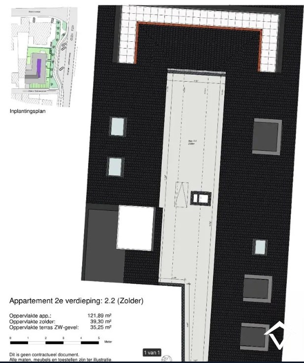 Nieuwbouwappartement met 2 slaapkamers en 1 terras in centrum Koekelare - foto 4