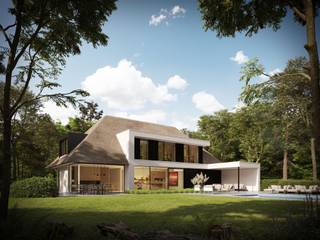 <p><span> </span></p><p><span>Nieuwbouwvilla in moderne stijl met rieten dak op een toplocatie te Brasschaat.</span></p><p><span>In het hart van Vriesdonk biedt dit prachtige huis, gelegen op een royaal perceel van 4.359 m², u luxe en comfort op AAA locatie.</span></p><p><span> </span></p><p><span>Bij binnenkomst middels de inkomhal met gastentoilet, wordt u verwelkomd door een lichte en ruime woonomgeving. De royale raampartijen laten een overvloed aan natuurlijk licht binnenstromen. De open keuken, compleet met een gezellige eetruimte, leidt naar een overdekt terras  perfect om lange zomerse avonden door te brengen. Naast de keuken vindt u een handige bijkeuken. De begane grond beschikt verder over een kantoor, een inpandige garage en een technische ruimte.</span></p><p><span>Op de eerste verdieping vindt u de indrukwekkende master bedroom met een en-suite badkamer, voorzien van ligbad, inloopdouche, dubbele wastafel en toilet. Daarnaast zijn er drie extra slaapkamers en een extra badkamer met inloopdouche en apart toilet.</span></p><p><span> </span></p><p><span>De woning zal worden uitgerust met de nieuwste technologieën, waaronder een warmtepomp, vloerverwarming en hoogrendementsglas (te behalen E peil van 30) </span></p><p><span>Met de hulp van het team van Sels Villabouw kunt u deze villa geheel naar uw eigen smaak realiseren.</span></p><p><span> </span></p><p><span>Bijkomende inlichtingen via ons kantoor. Onder voorbehoud van vergunning. </span></p><p><span> </span></p>