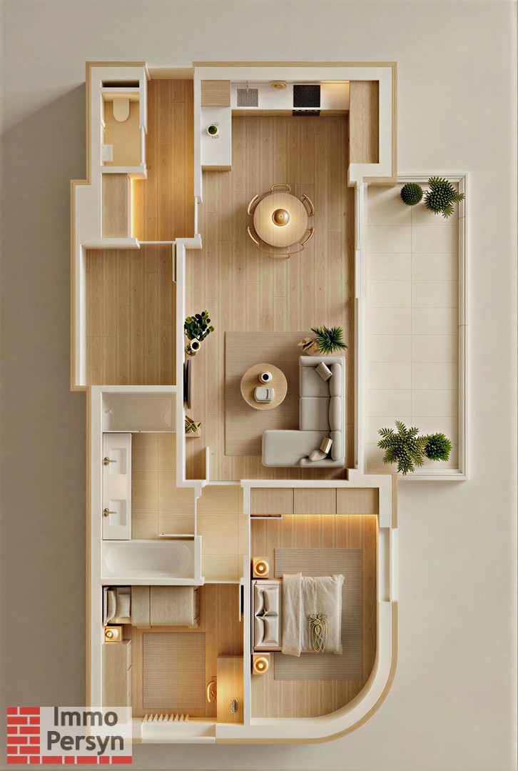Appartement à vendre à Zichem avec 2 chambres - photo 1