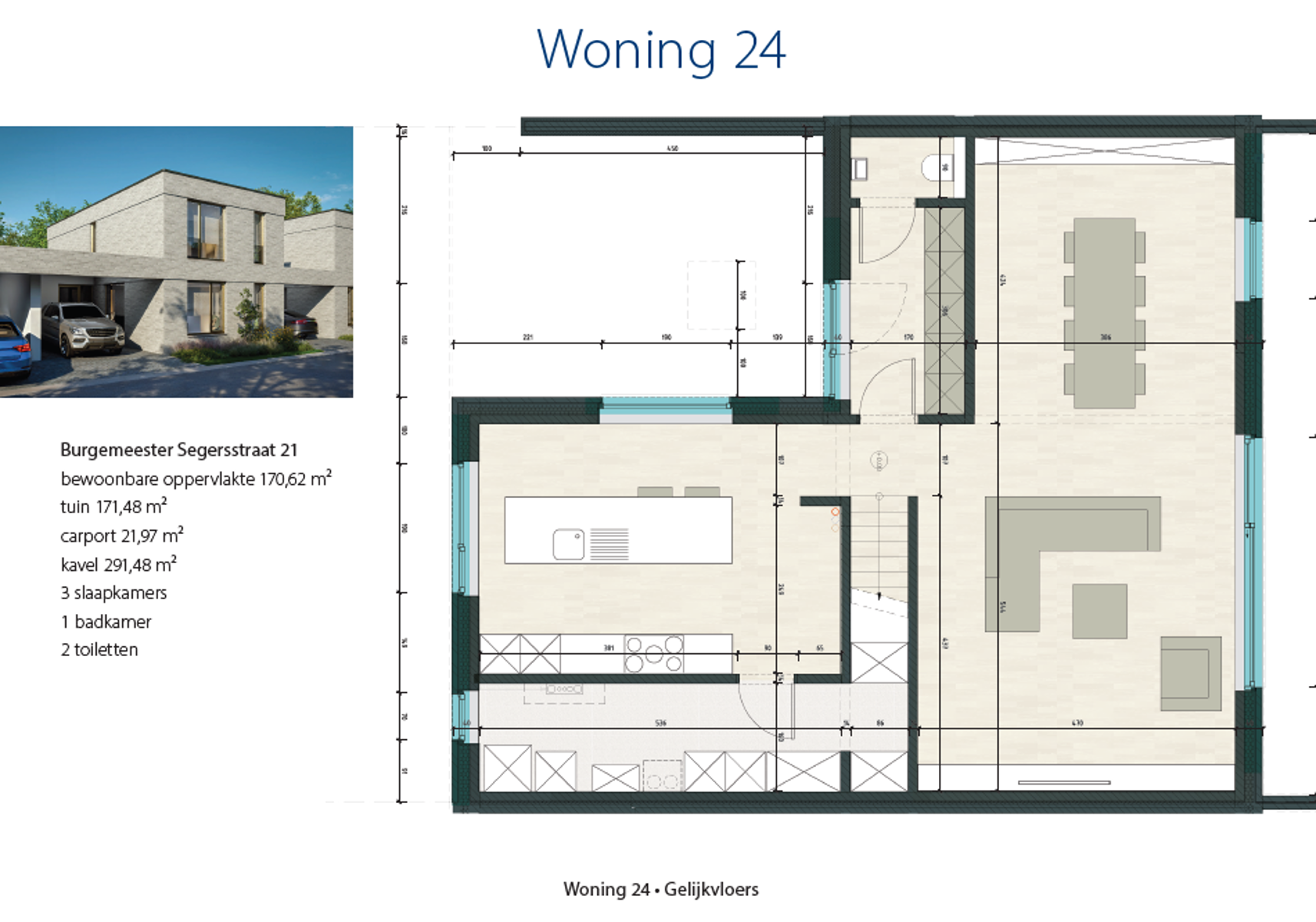 7 Nieuwbouwwoningen in het centrum van Weelde - foto 5