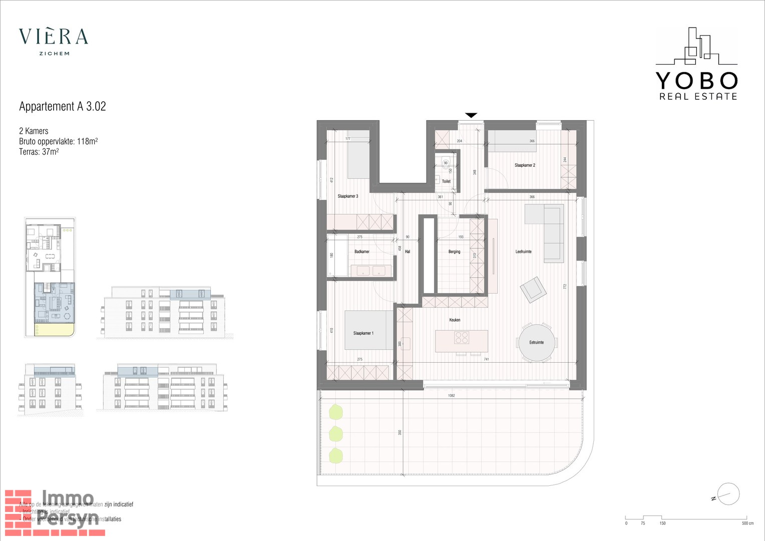 Appartement à vendre à Zichem avec 3 chambres - photo 4