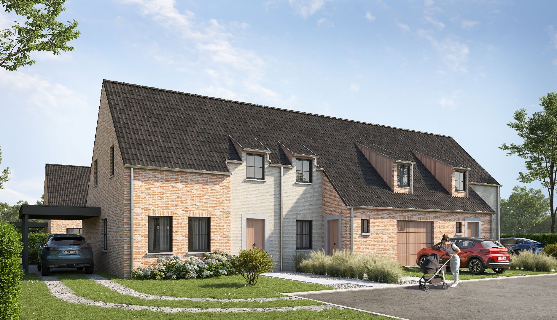 Nieuwbouwwoning met 3 slaapkamers en garage te koop in Langemark-Poelkapelle - foto 4