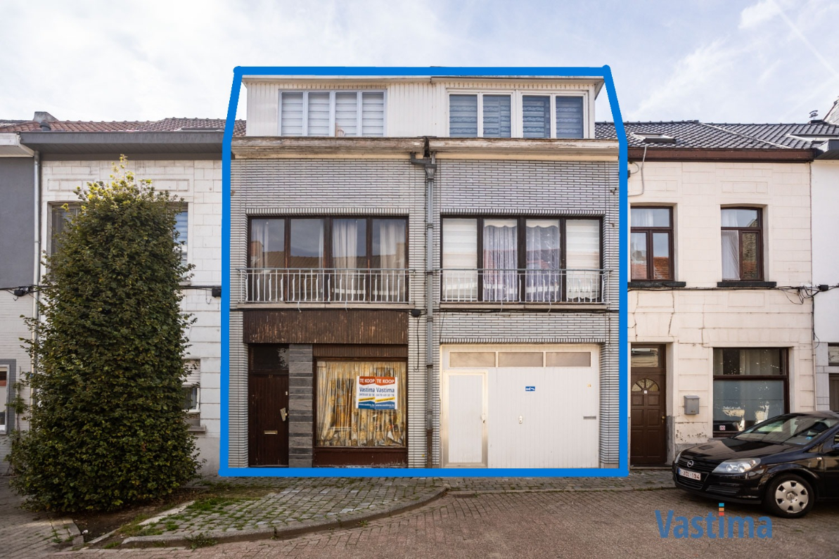 Twee aanpalende woningen met loods nabij centrum Aalst – ideaal voor wonen, werken of project - foto 1