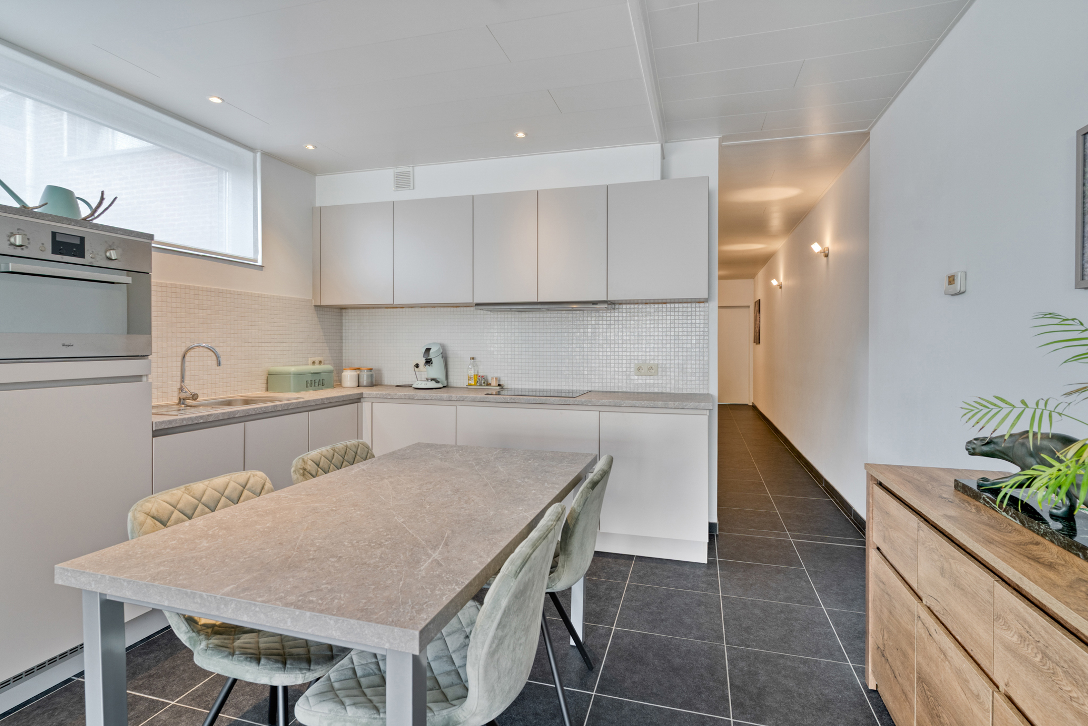 Gelijkvloers appartement met 1 slaapkamer - foto 4