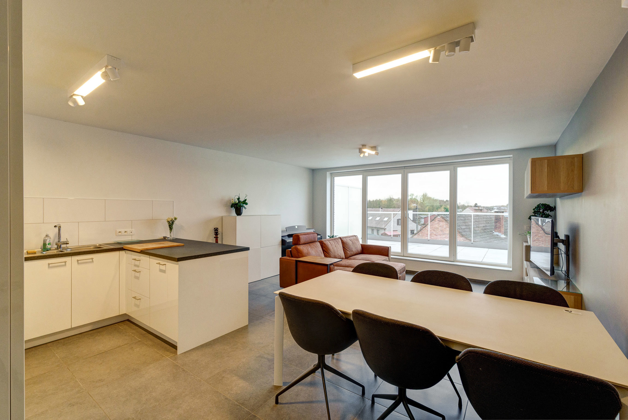 Recent appartement met 2 slpks en 2 parkings in Begijnendijk - foto 5