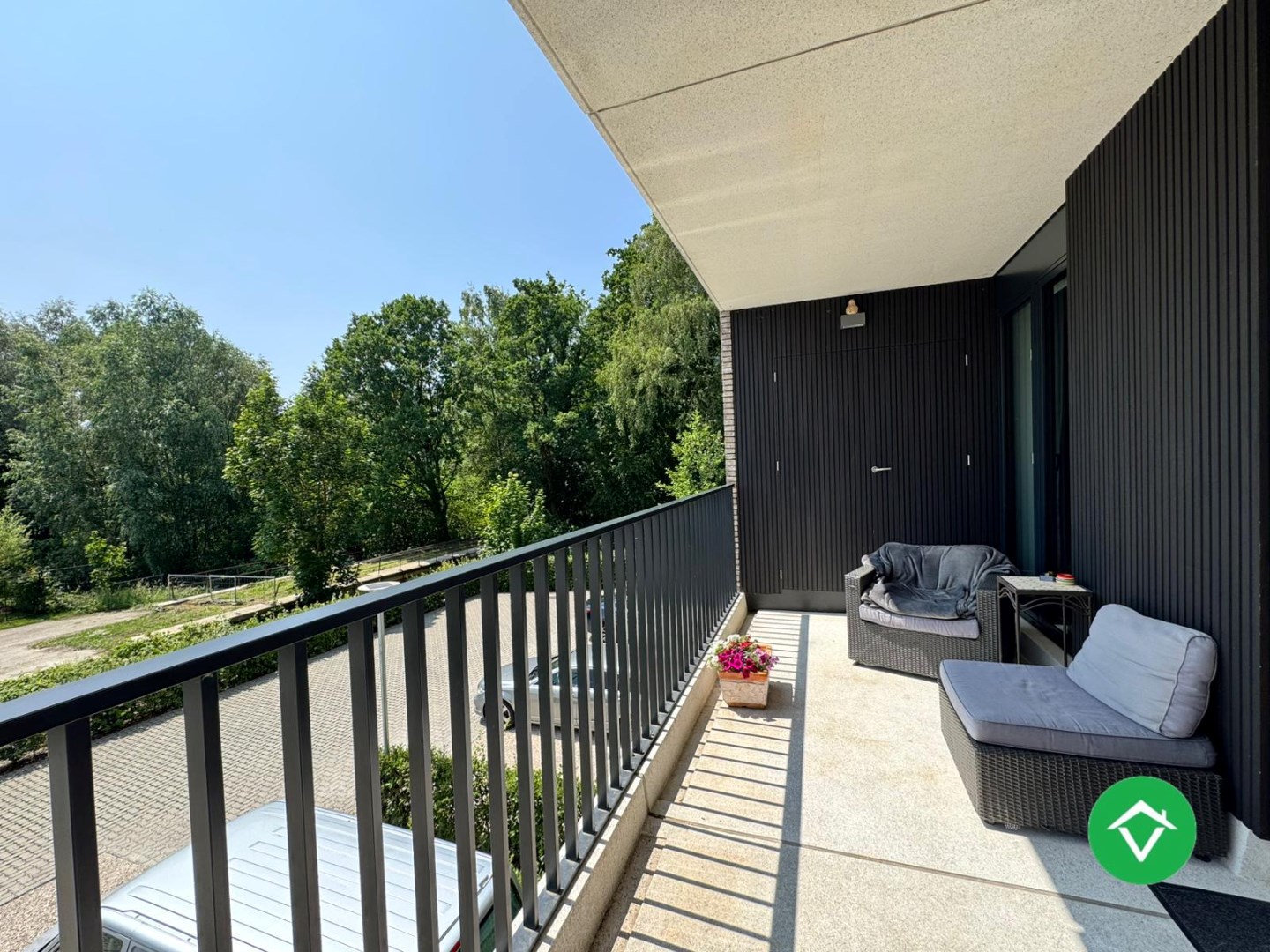 Modern 1-slaapkamerappartement met ruim terras aan de Vaartdijk in Brugge – EPC A - foto 4