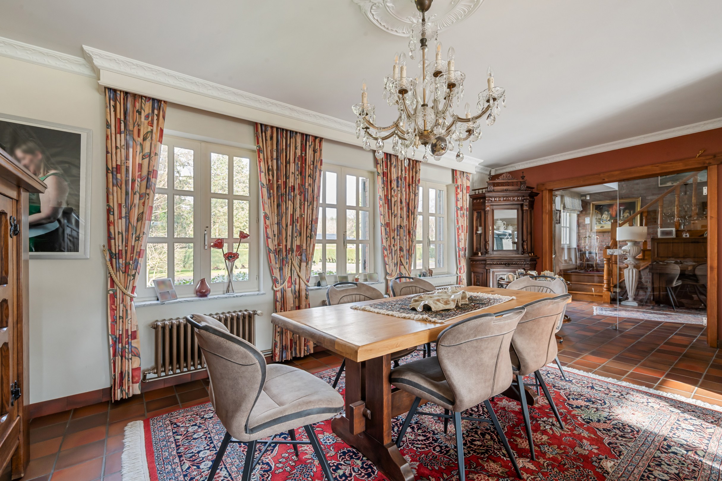 Statige villa van +-424m² met vakantiewoning op toplocatie en groen terrein van +-2539m² in Bolderberg. - foto 5