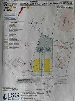 Wij verkopen een ideaal gelegen bouwgrond in de Leeuwerikstraat te Mol Millegem. Deze bouwgrond van 6a91ca is bestemd voor een open bebouwing...