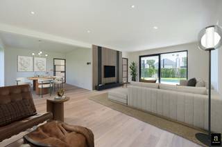 Prachtige nieuwbouw villa met 5 slaapkamers gelegen in een rustige residentiële omgeving vlakbij het centrum van Knokke met zwembad...